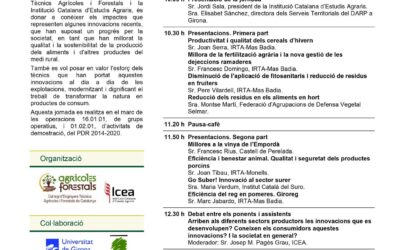 Agroprés col.labora en una jornada a Girona sobre innovacions en el mon rural